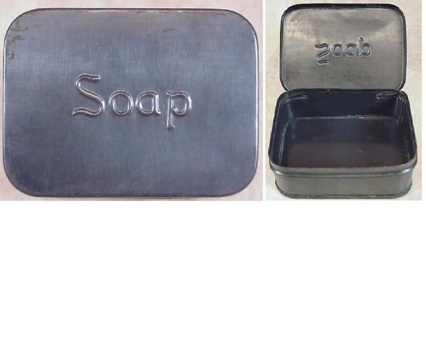 US WWII Soap Box Metal