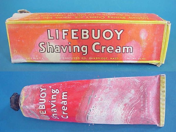 US WWII Shave Cream Lifeboy