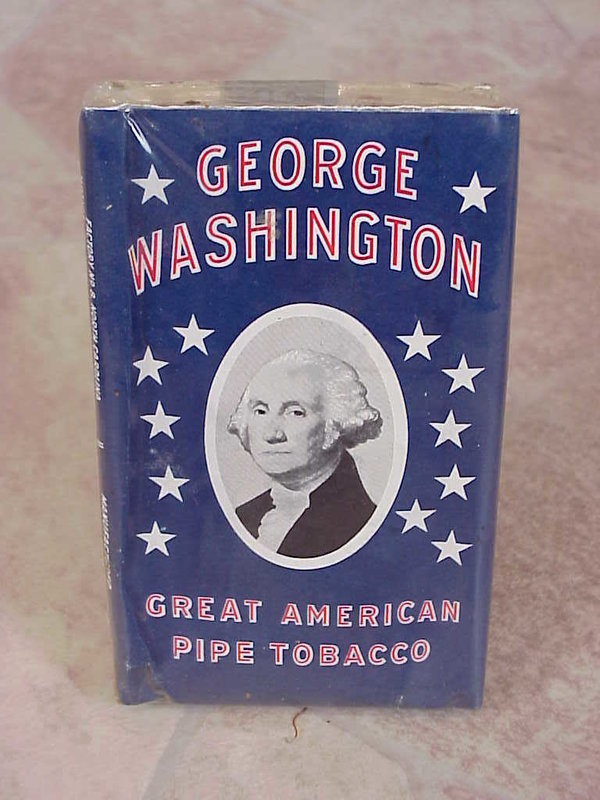 US WWII Tobacco George Washington, unopened, plastic wrapped