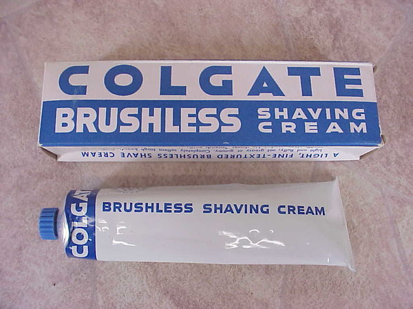 US WWII Shave Cream Colgate