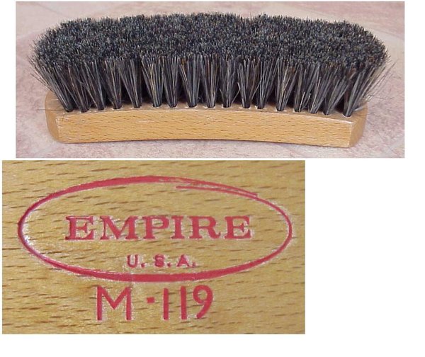US WWII, Brush Shoe Polish Empire M-119, very good condition