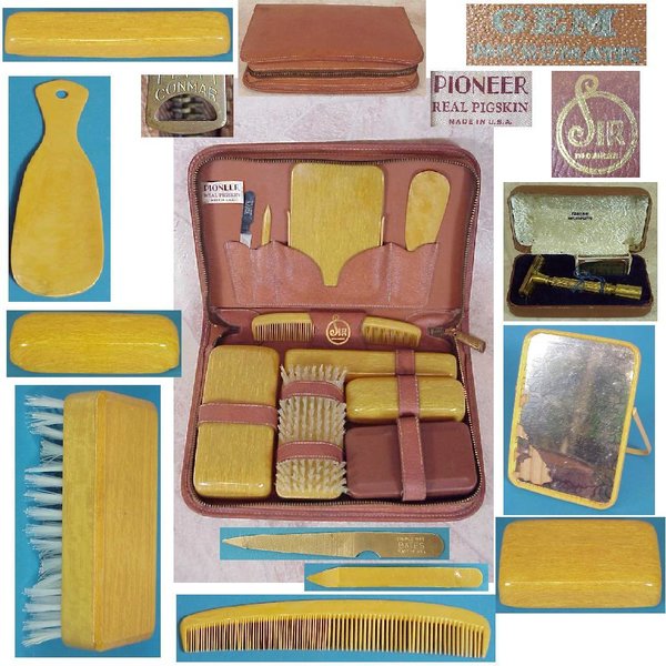 US WWII, Personal Hygiene Set GEM Pioneer, very good condition