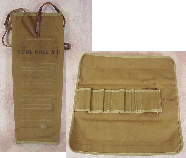 US WWII, Tool Roll M6, very good condition