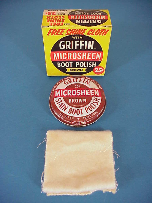 US WWII, Shoe Polish Griffin Microsheen, very good condition