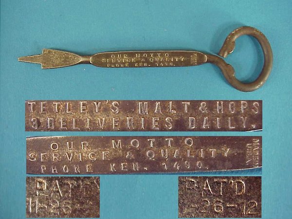 US WWII, Can & Bottle Opener Tetley´s, very good condition