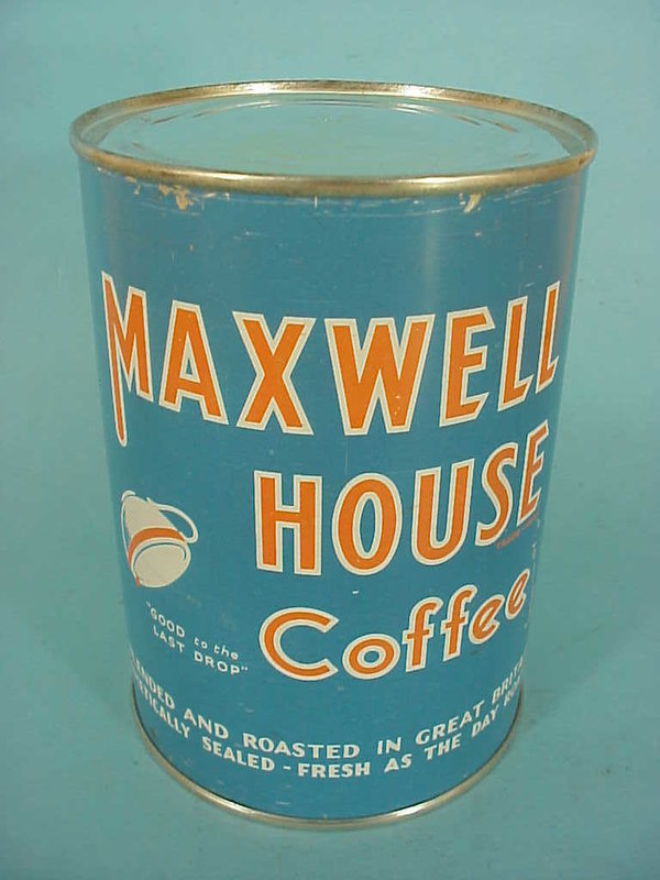 US WWII, Coffee Maxwell House British made, full, unopened, very good condition