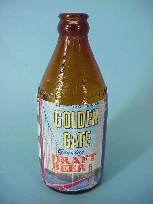 US WWII, Bottle Beer Golden Gate, good condition