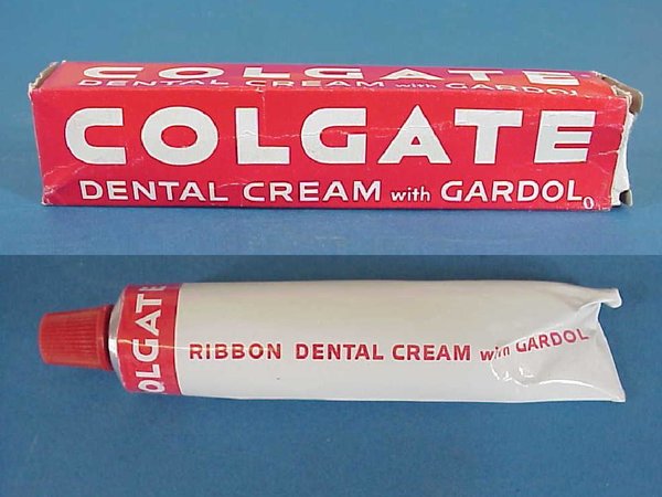 US WWII, Tooth Paste Colgate Cardol, very good condition