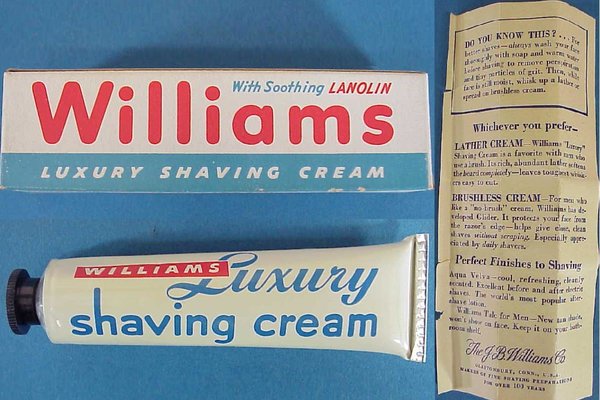 US WWII, Shaving Cream Williams, very good condition