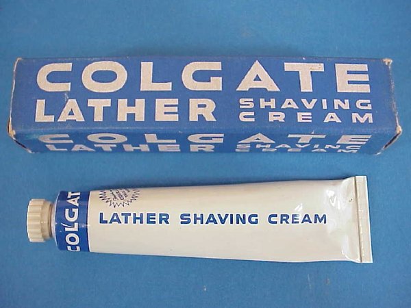 US WWII, Shaving Cream Colgate Lather, very good condition