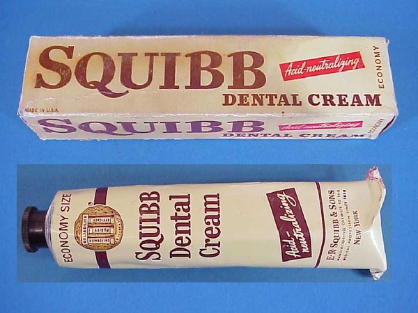US WWII, Tooth Paste Squibb, very good condition