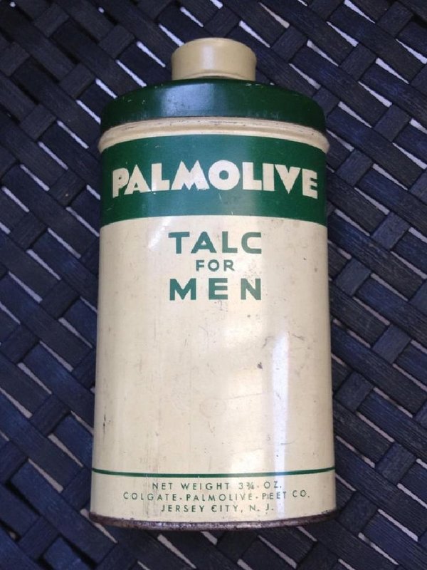 US WWII, Talcum Palmolive 3,75 OZ, very good condition