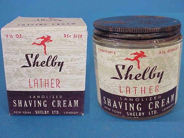 US WWII, Shaving Cream Shelby, very good condition