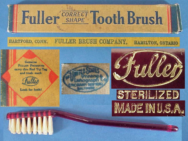 US WWII, Tooth Brush Fuller, very good condition