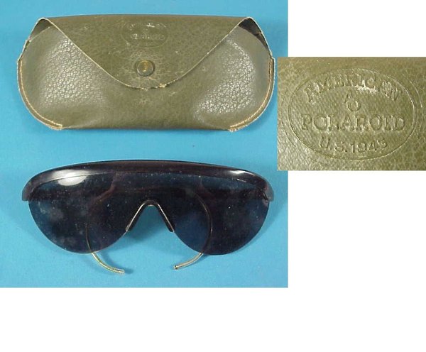 US WWII, Goggles Polaroid 1945, very good condition
