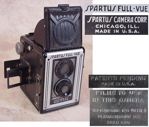 US WWII, Camera Spartus Full Vue, very good condition