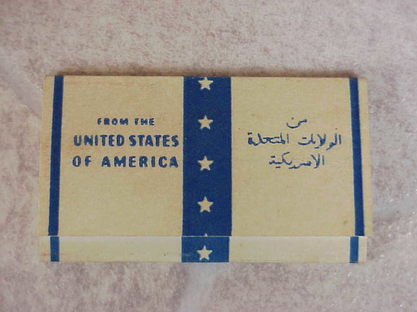 US WWII, Cigarett Paper USA, very good condition