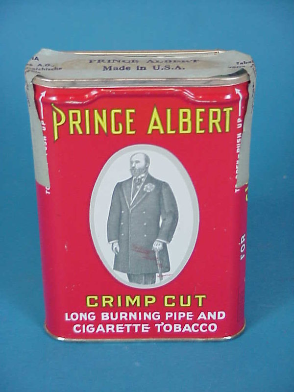 US WWII, Tin Tobacco Prince Albert Made in USA Label, full, very good condition