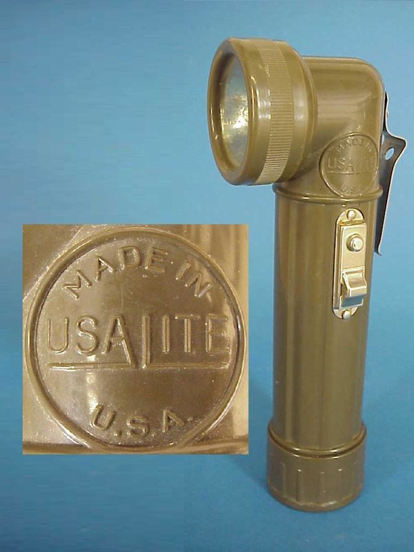 US WWII, Flashlight TL122 USA Lite, very good condition