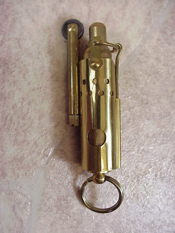 US Korean or Vietnam War, Lighter Foxhole brass, very good condition