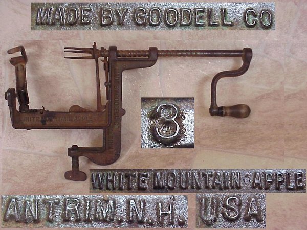 US WWII, Apple Peeler Goodell Co. U.S.A. good condition