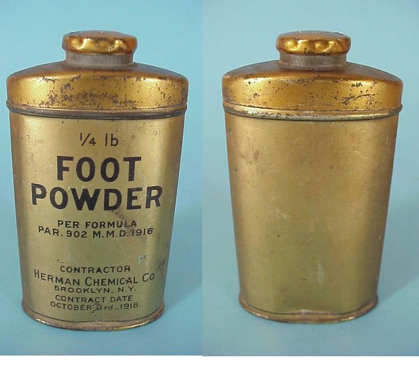 US WWI, Foot Powder Herman Co.1918 , very good condition
