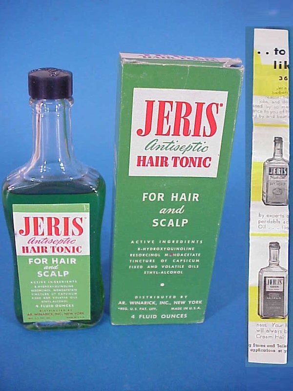 US WWII, Hair Tonic Jerris, very good condition
