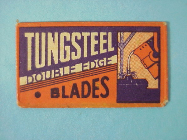 US WWII, Razor Blades Tungsteel, very good condition