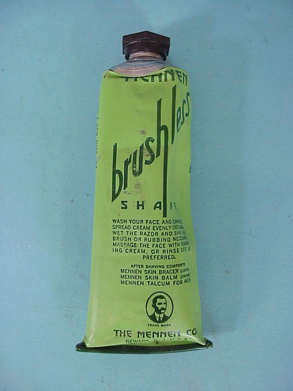 US WWII, Shave Cream Tube Mennen, very good condition
