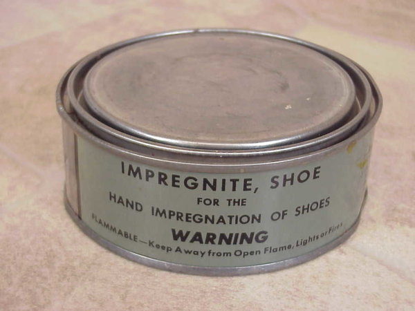 US WWII, Shoe Polish Imprgnite, very good condition