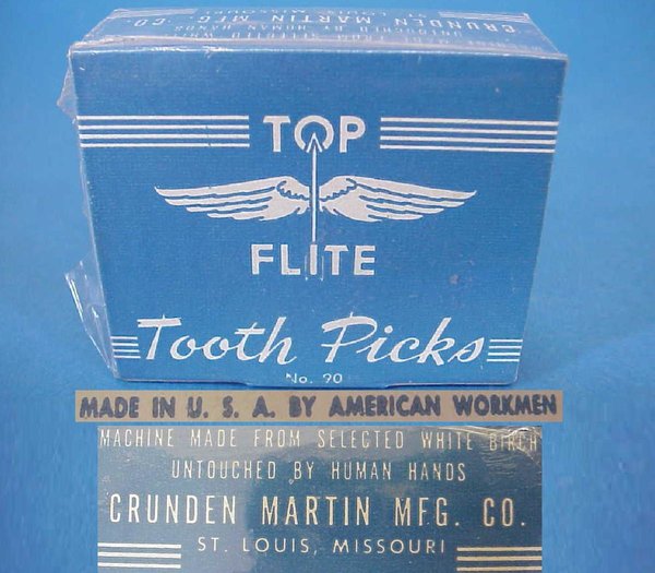 US WWII, Tooth Pics Top Flite, very good condition
