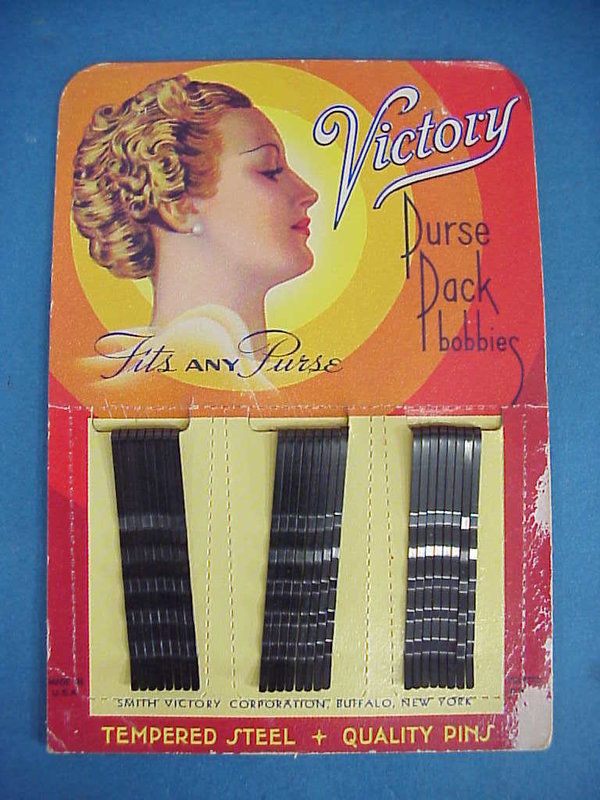 US WWII, WAC WAC Hair Pins Victory, very good condition