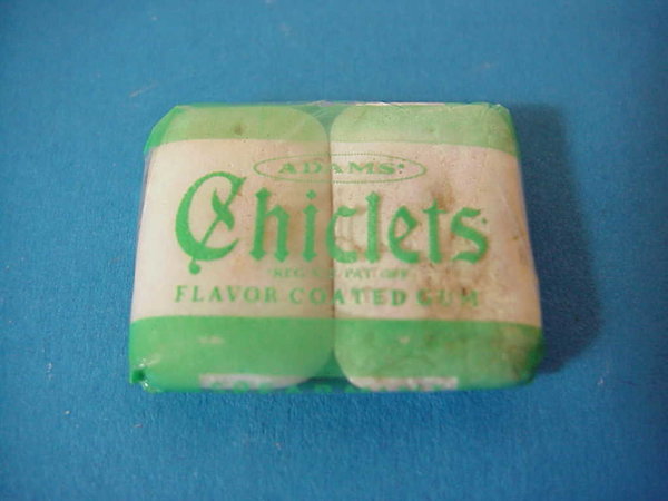 US WWII, Chewing Gum Chriclets green plastic wrapped, very good condition