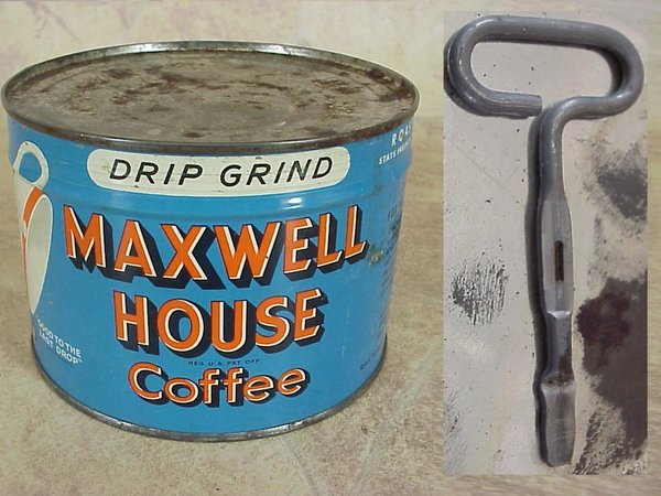 US WWII, Coffee Maxwell Drip Grind, full, very good condition