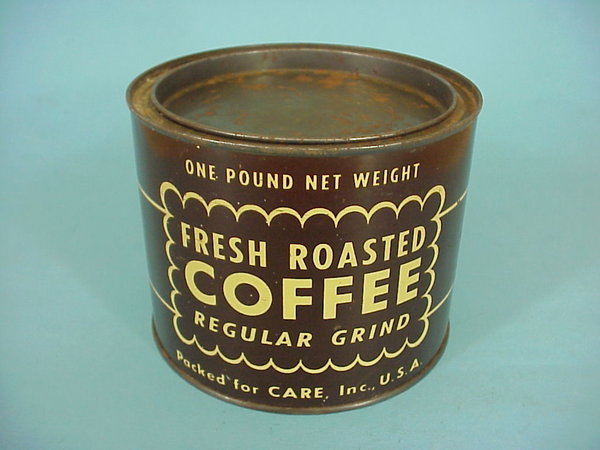 US WWII, Coffee Regular Grind Care USA, empty, good condition