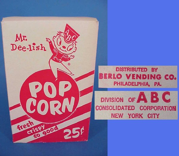 US WWII, Popcorn Mr. Dee Lish, empty, very good condition