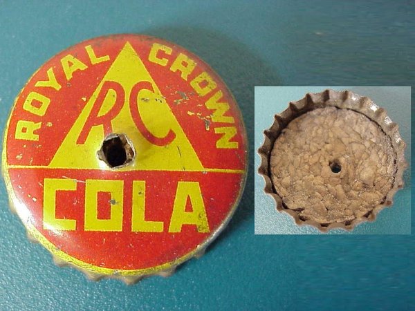 US WWII, Bottle Capsula RC Cola, good condition