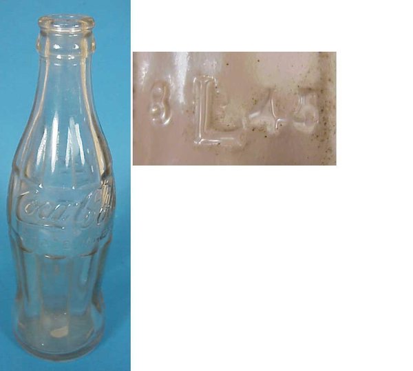 US WWII, Bottle Coca Cola 8 L1945, very good condition