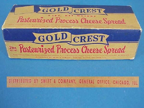 US WWII, Cheese Spread Gold Crest, very good condition