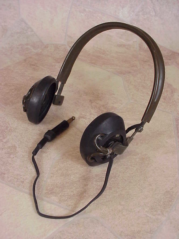 US WWII, Headphone 01, very good condition