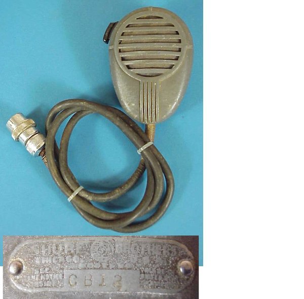 US WWII, Microphone Shure CB-12, verty good condition
