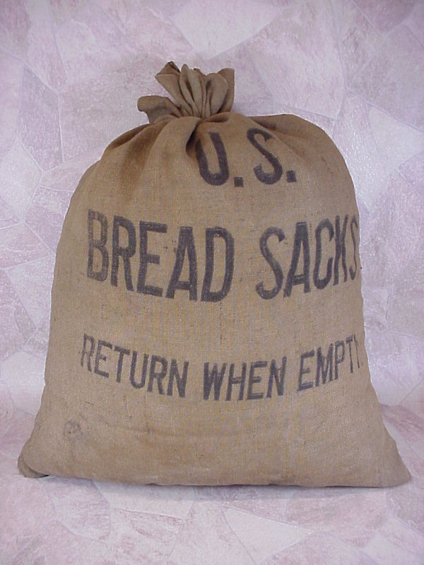 US WWII, Sack Bread, very good condition