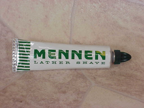 US WWII, Shave Cream Tube Mennen Lather shave, very good condition
