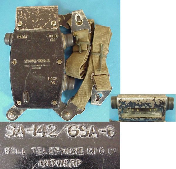 US WWII, Telephone Switchbox SA-142 GSA 6 black, good condition
