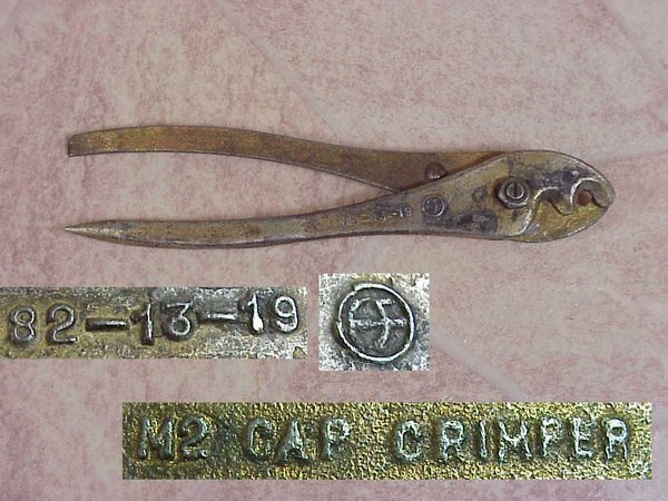 US WWII, Pliers M2 Cap Crimper, very good condition