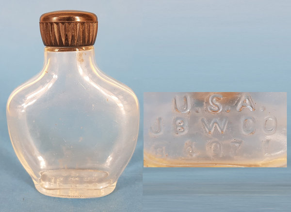 US WWII, Holy Water Bottle J.S.W.Co., very good condition