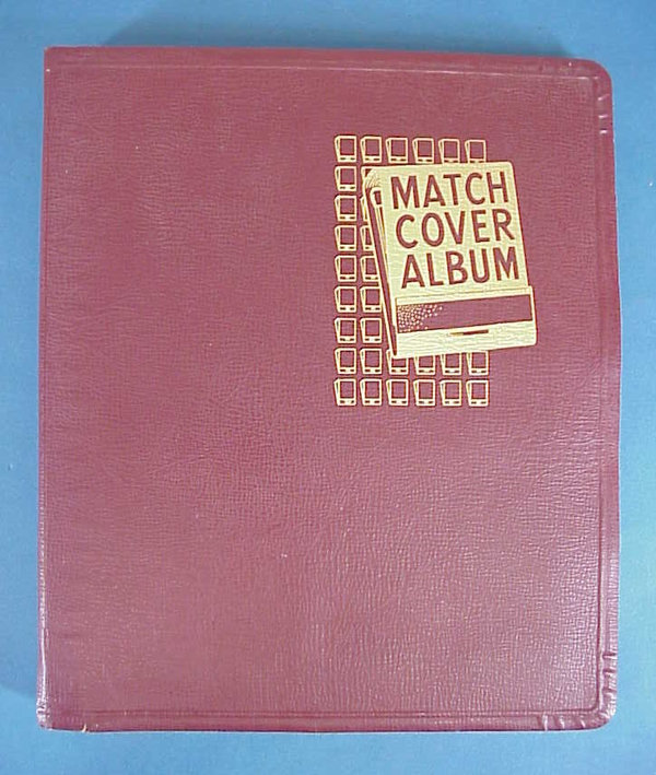 US WWII, Matchbook Album 001 to 037, total 199 Matchbook covers, very good condition