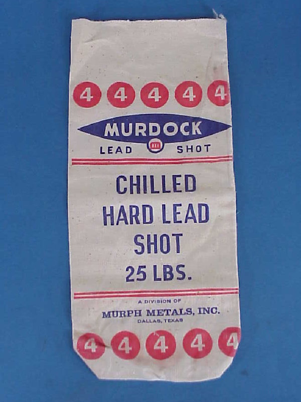 US WWII, Sack Chilled Hard Lead, very good condition