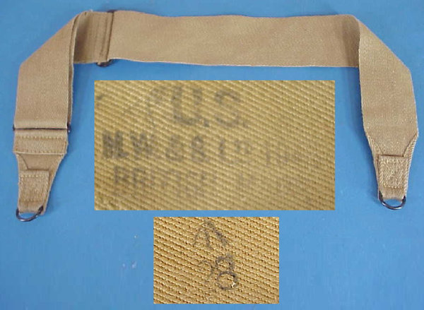 US WWII, Strap Musette Bag British Made, very good condition