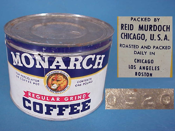 US WWII, Coffee Monarch, empty, very good condition